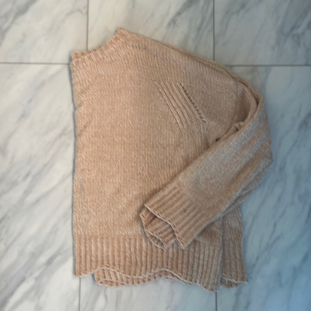 Altar’d State Scalloped Chenille Sweater